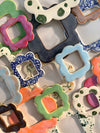 Petit cadre en porcelaine [modèles variés]