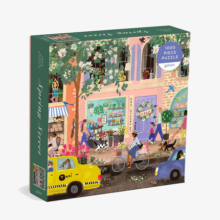 Spring street puzzle - 1000 pieces 
