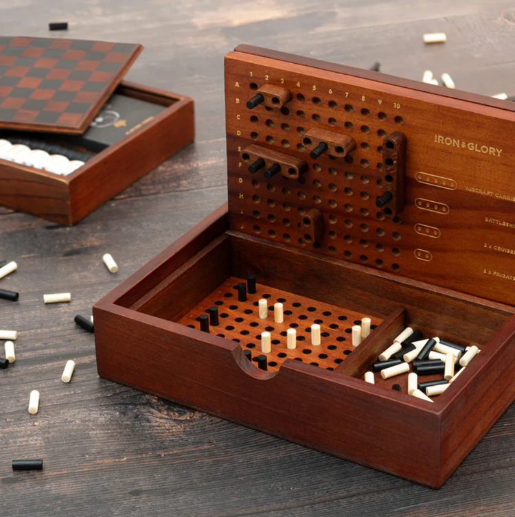 Wooden game Naval battle 