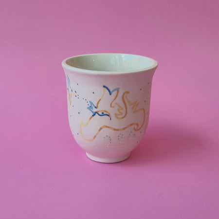White Alphabet Cup #2