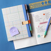 Divider notebook with ruler