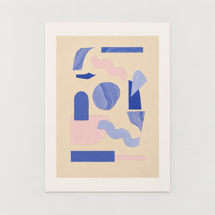 Affiche 'Collages II'