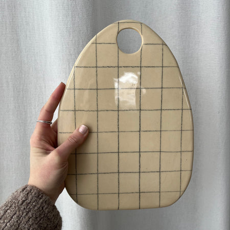 Planche de présentation en céramique