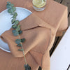 Set of 2 Mocha Linen Napkins 