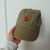 Casquette brodée Coquelicot