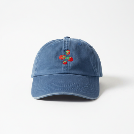 Casquette brodée Tomates rouges