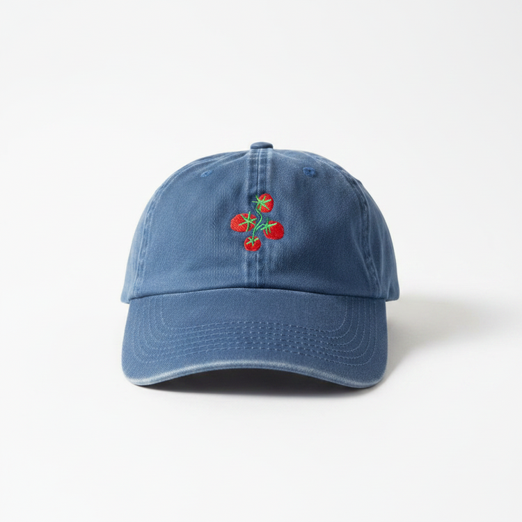Casquette brodée Tomates rouges