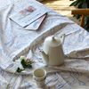 Vanilla &amp; Blue Tablecloth