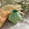 Vase Green Swan