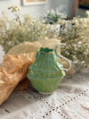 Vase Green Swan