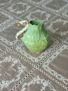 Vase Green Swan