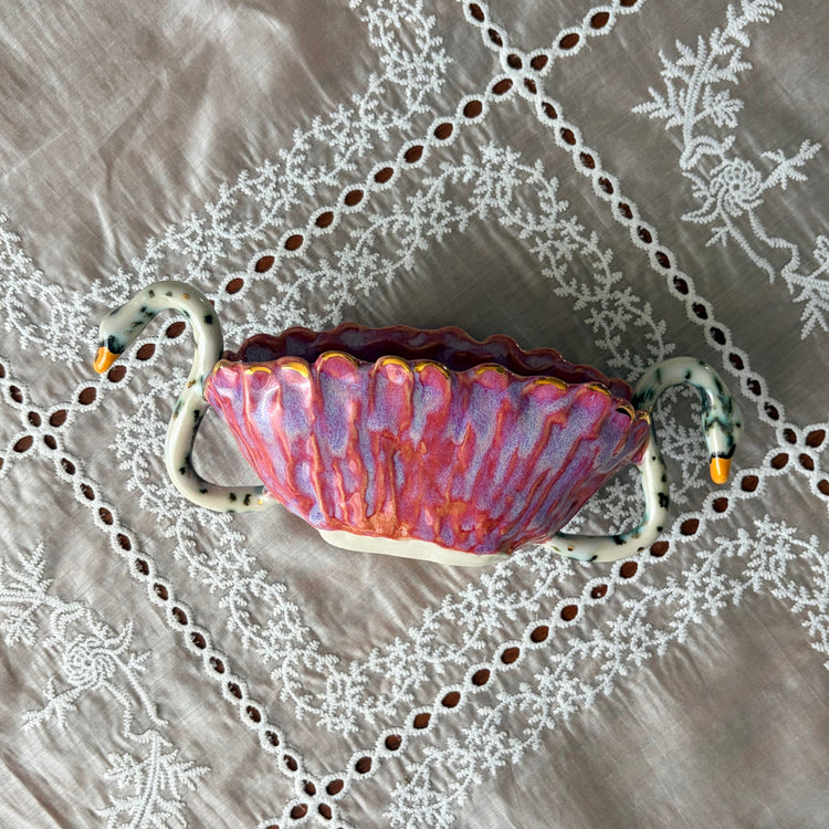 Vase Shallot Dual Swan