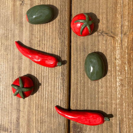 Aimant en céramique Légumes