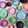 Assiette creuse en porcelaine [modèles variés]