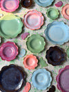 Assiette creuse en porcelaine [modèles variés]