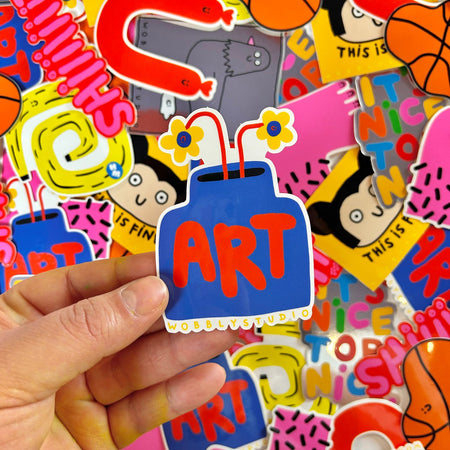 Autocollant 'Art'