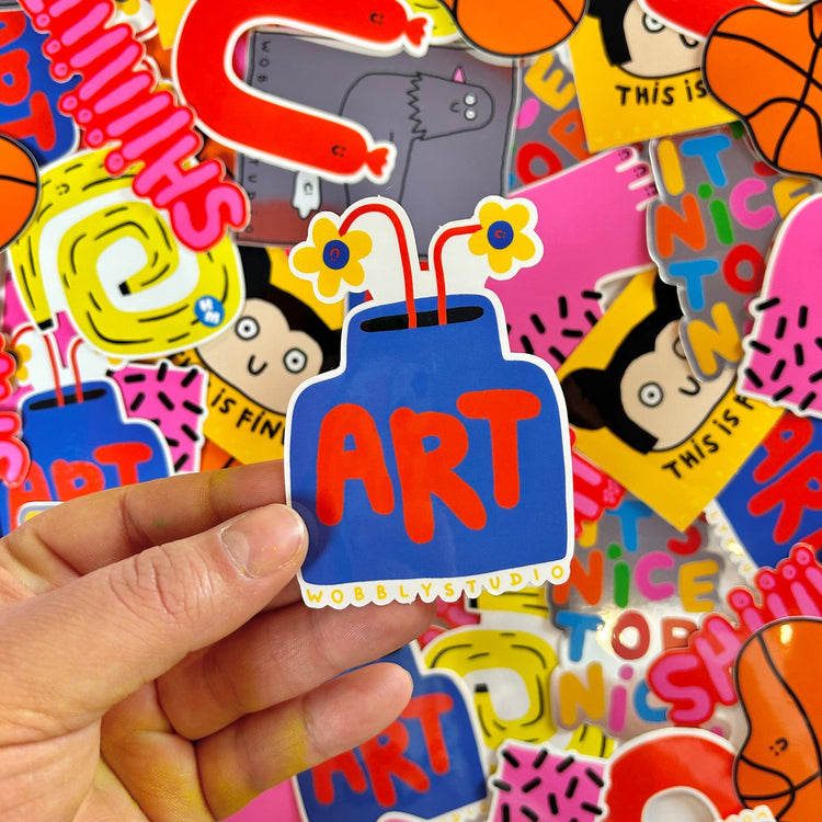 Autocollant 'Art'