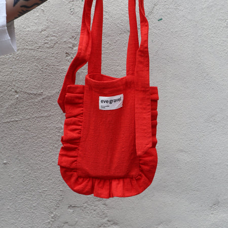 Mini sac à téléphone Vermillon