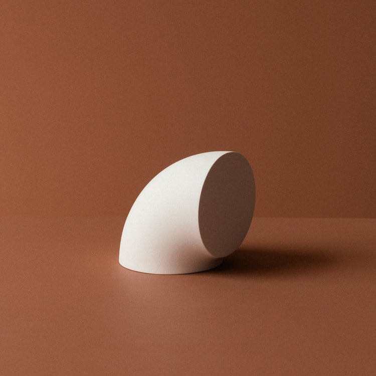 Pièce sculpturale 'Demi-Macaroni'