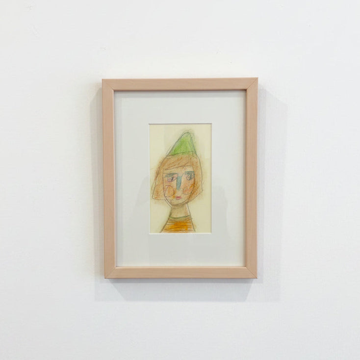 Oeuvre originale encadrée 'Chapeau no.61'