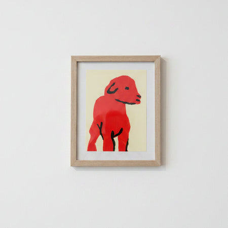 Affiche 'Agneau rouge'