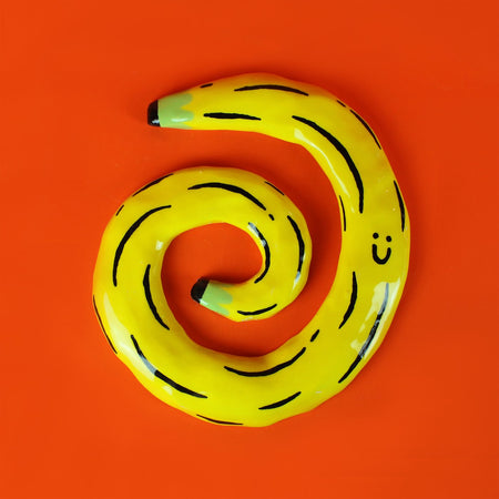 Pièce murale 'Happy Banane'