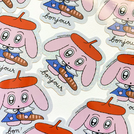 Sticker Hello rabbit 