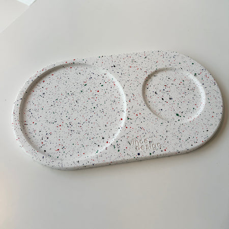 Grand plateau vide poche Confetti [tel quel]