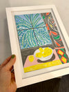 Affiche 'Bowl of Lemons' encadrée [tel quel]