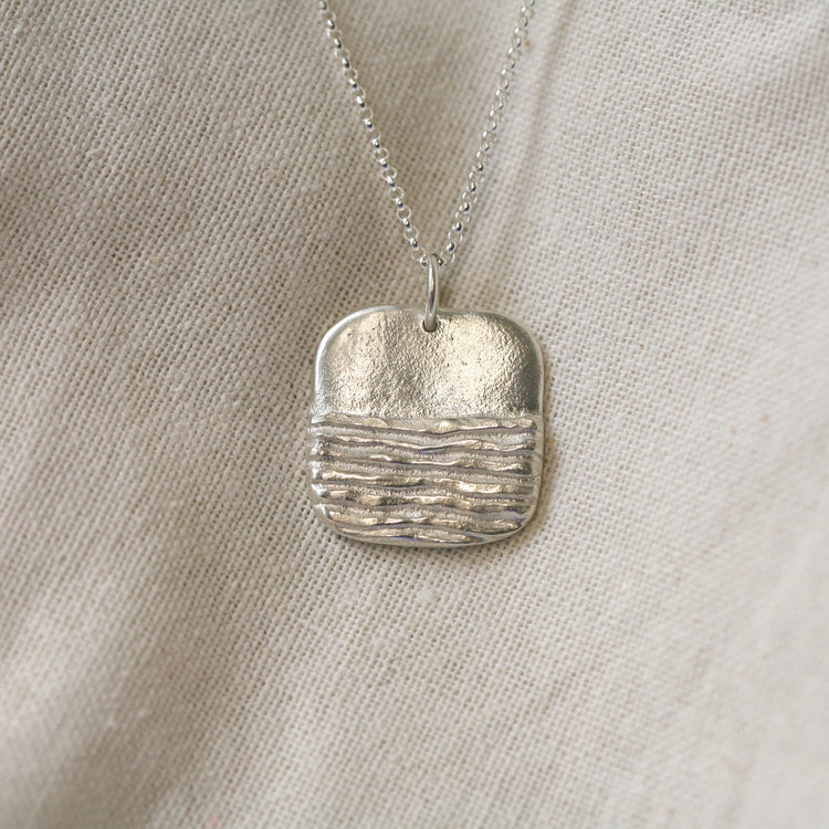 Collier Océan en argent sterling