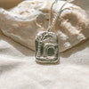 Collier château Tvrdalj en argent sterling