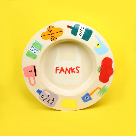 Assiette 'Marketplace'