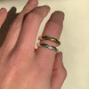 Bague Vague en argent sterling [tailles variées]