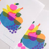 Risograph poster 'Fruity Bowl'