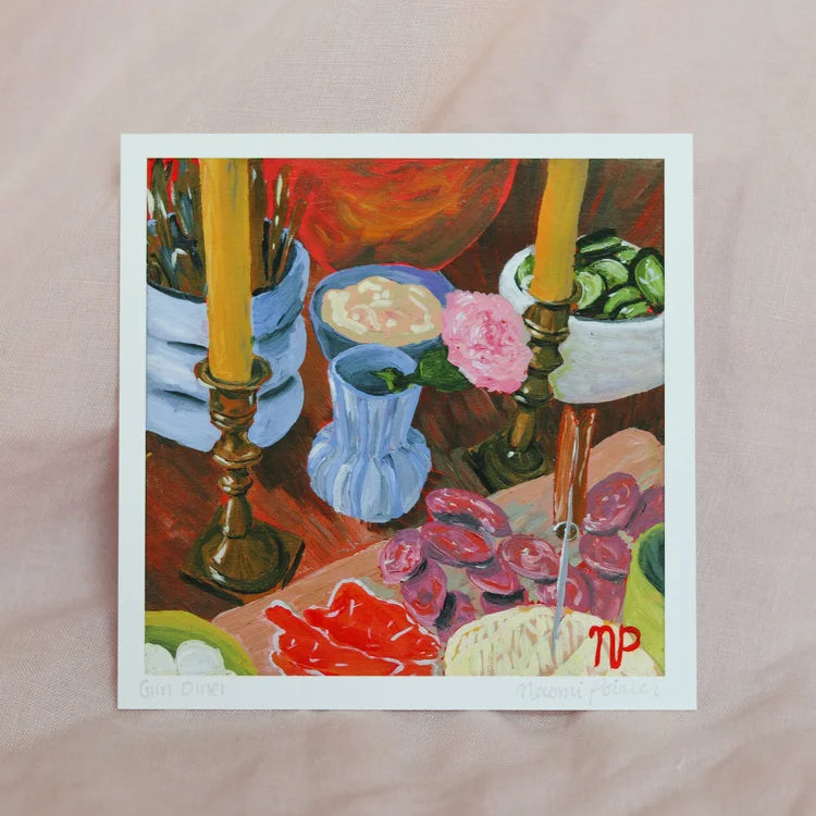 Affiche 'Girl Dinner'