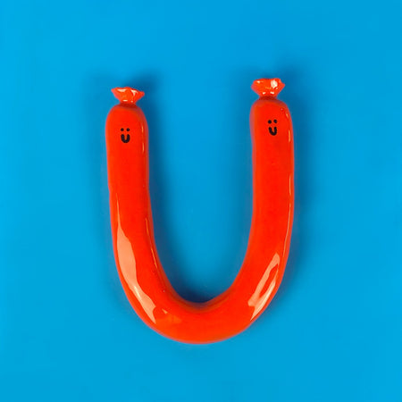 Pièce murale 'Happy Saucisse'