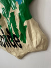 Oeuvre originale en papier mâché 'Solide'