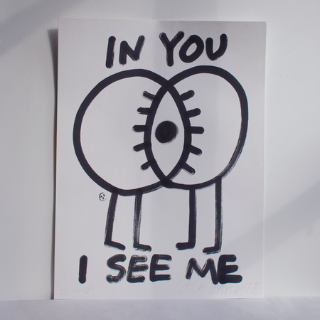Oeuvre Buddy 'In you I see me'