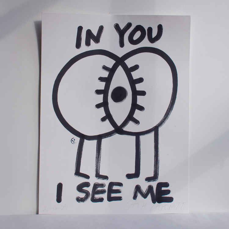 Oeuvre Buddy 'In you I see me'
