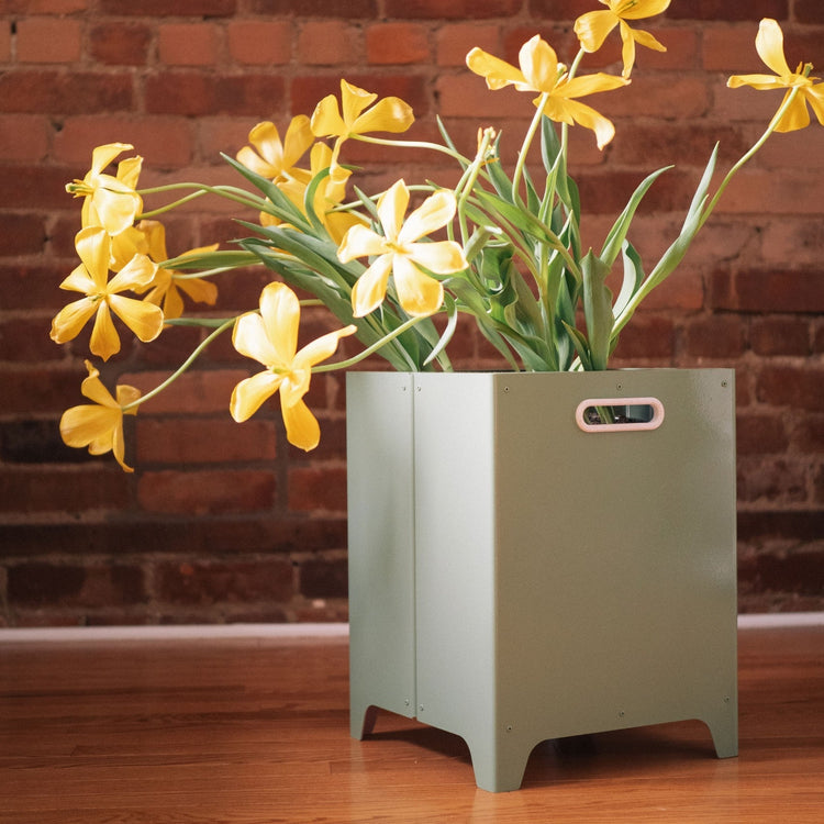 Jardinière Le Baquet olive