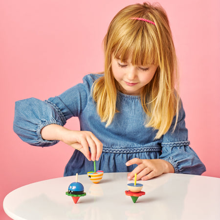 Wooden spinning top [various models]