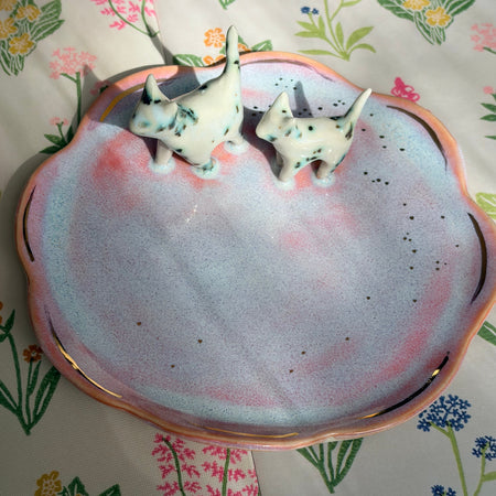 Grande assiette à bijoux Cats