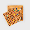 Jeu sudoku coloré en bois