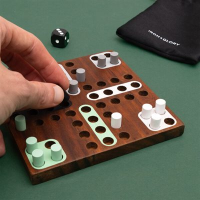 Jeu Ludo en bois