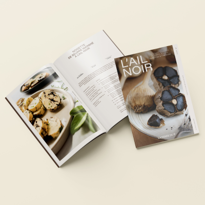 Recipe book and tips 'Black garlic'