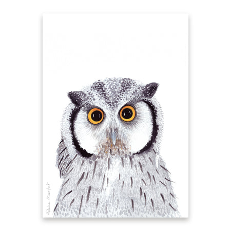 Affichette Le Hibou