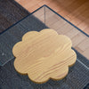 Lazy Susan tray in yellow fir wood