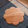 Lazy Susan tray in natural fir wood