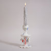 Chandelier en porcelaine Breloques