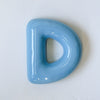 Decorative letter in semi-porcelain [on order]